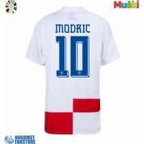 Hrvatska Luka Modric #10 Domaci Dres EP 2024 Kratak Rukav